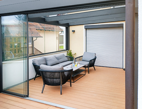 Lounge auf Terrasse